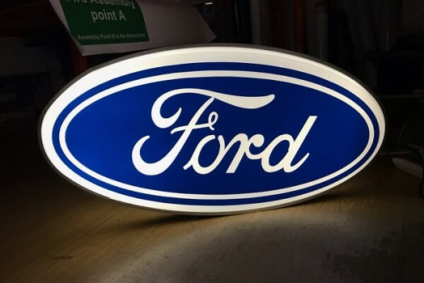 Logo Ford Ép Nổi 3D