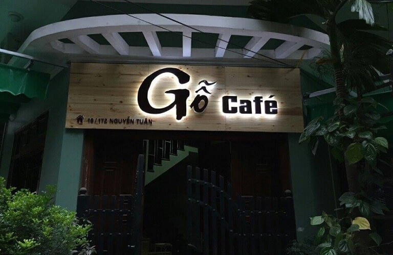 Bảng hiệu quán Cafe