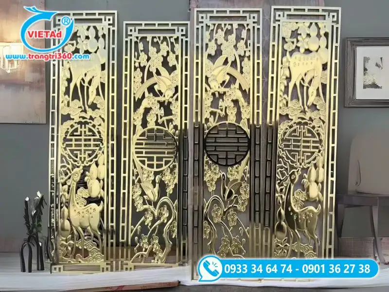 Nhôm cắt laser CNC làm vách ngăn trang trí