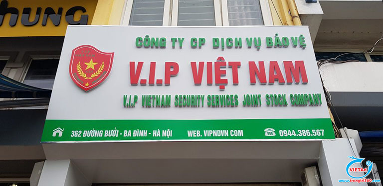 Quảng Cáo Việt chuyên thi công biển quảng cáo chữ nổi alu chuyên nghiệp