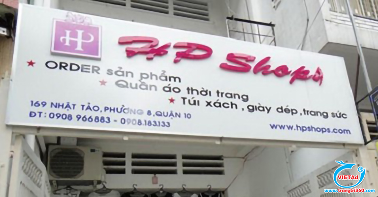 Nếu quý khách chưa tìm được cho mình đơn vị chuyên làm biển hiệu cho shop quần áo uy tín, thì hãy đến với Quảng Cáo Việt nhé!