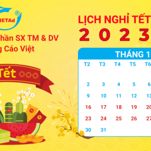 Quảng Cáo Việt Thông Báo Lịch Nghỉ Tết Nguyên Đán 2023