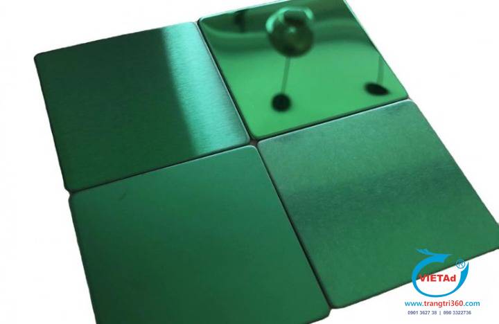 Khái niệm tấm inox xanh lá, thông tin về kích thước và kỹ thuật số tiêu chuẩn của sản phẩm