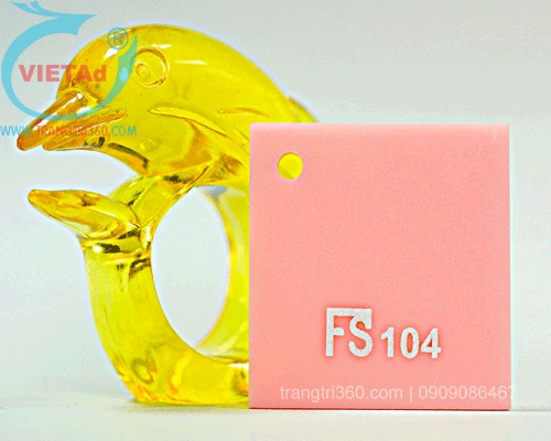 FS 104 mica hồng nhạt