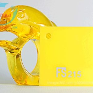 Tấm mica đài loan FS 215 màu vàng chanh
