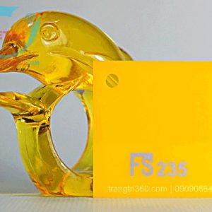 Tấm mica đài loan FS 235 màu vàng chanh