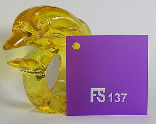 Mica FS màu tím mã 137
