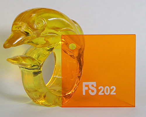 Mica FS trong màu cam mã 202