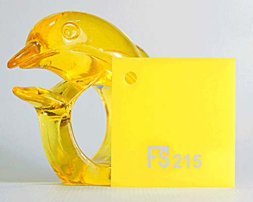 Mica FS màu vàng tươi mã 215