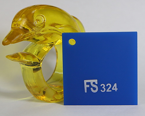 Mica FS màu xanh dương đậm mã 324