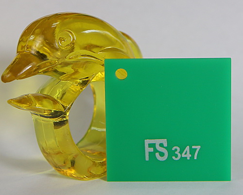 Mica FS màu xanh lá nhạt mã 347