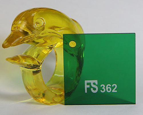 Mica FS trong màu xanh lá mã 362