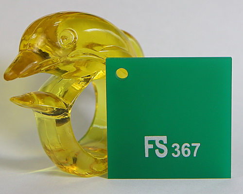 Mica FS màu xanh lá 367