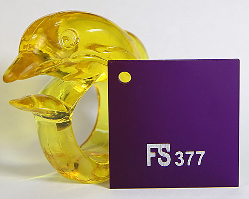 Mica FS màu tím đậm 377