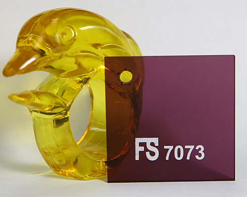 Mica FS trong màu tím mã 7073