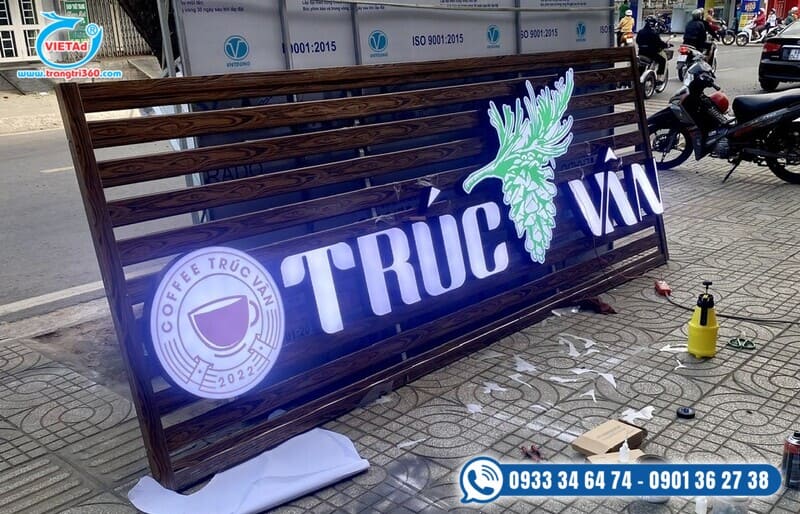 Bảng hiệu chữ nhôm - Bảng hiệu lam nhôm 