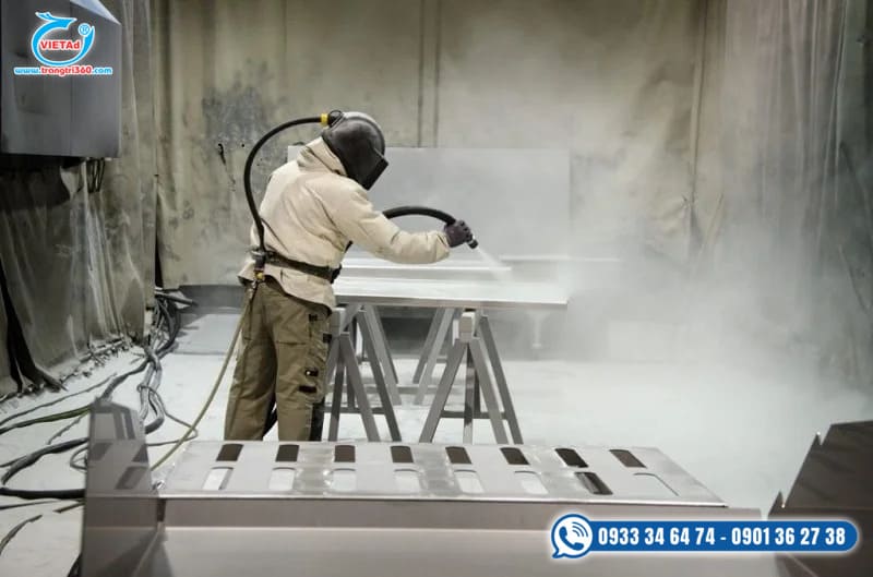 Gia công kim loại tấm - Phương pháp gia công xử lý bề mặt