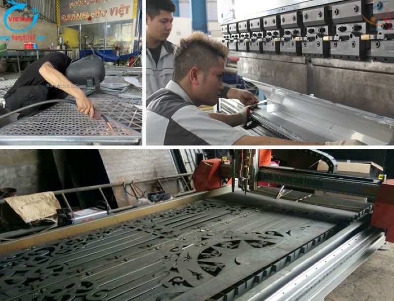 Quảng Cáo Việt - Chuyên gia công kim loại tấm hàn, cắt, chấn 