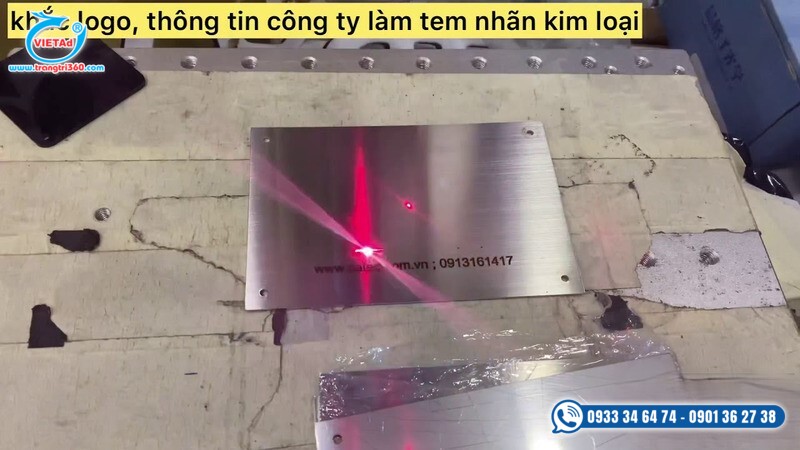 Tem nhãn kim loại - Khác laser