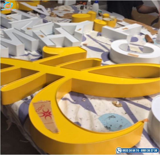Gia Công Chữ Nhôm Hàn Quốc Cao Cấp Giá Rẻ Chất Lượng Cao - Ảnh 2