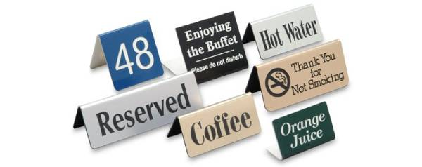 bảng đặt bàn Reserved