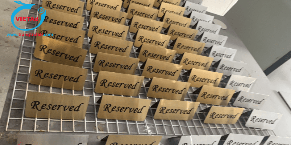 Bảng đặt bàn Reserved