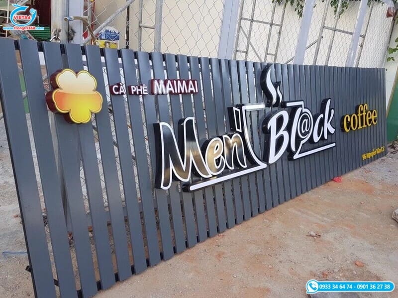 Bảng hiệu lam nhôm bền đẹp - Tư vấn, thiết kế, thi công trọn gói - Ảnh 13