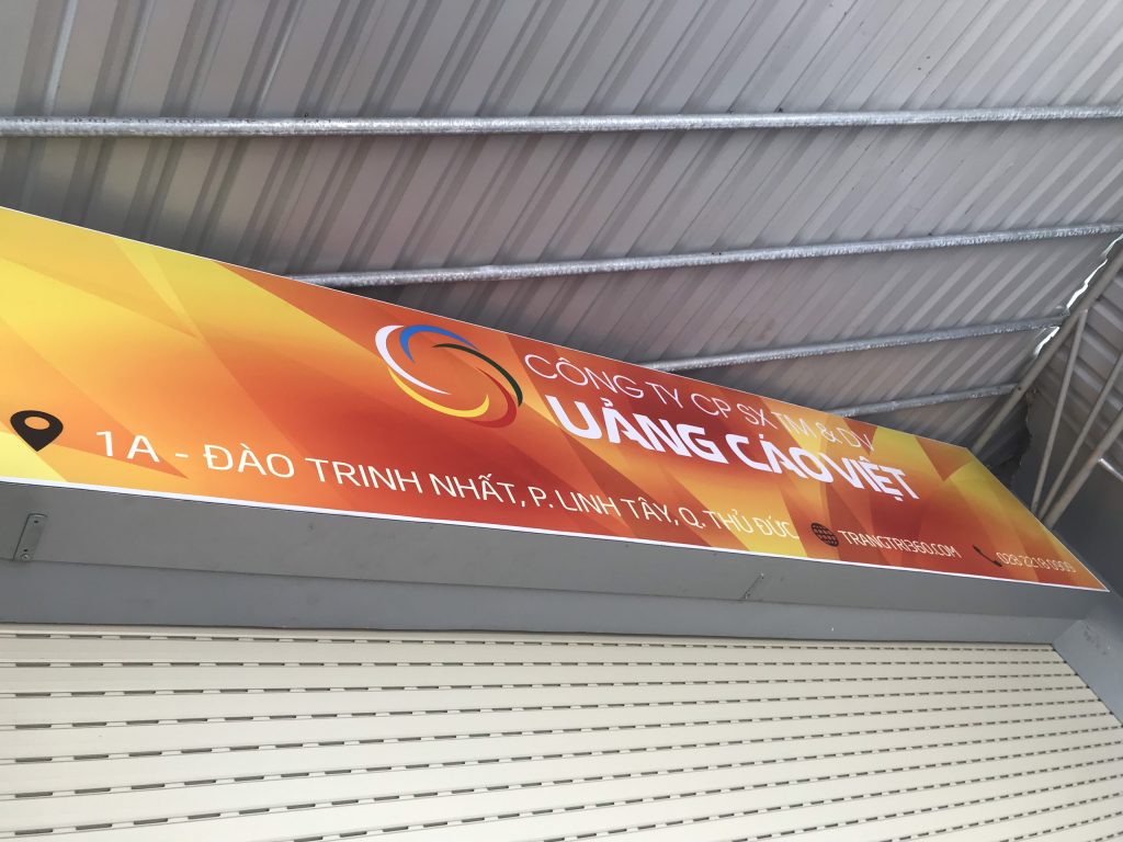 Pano quảng cáo ngoài trời loại 1