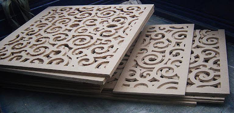 Một số hình ảnh ứng dụng thực tế của công nghệ cắt CNC gỗ Mdf