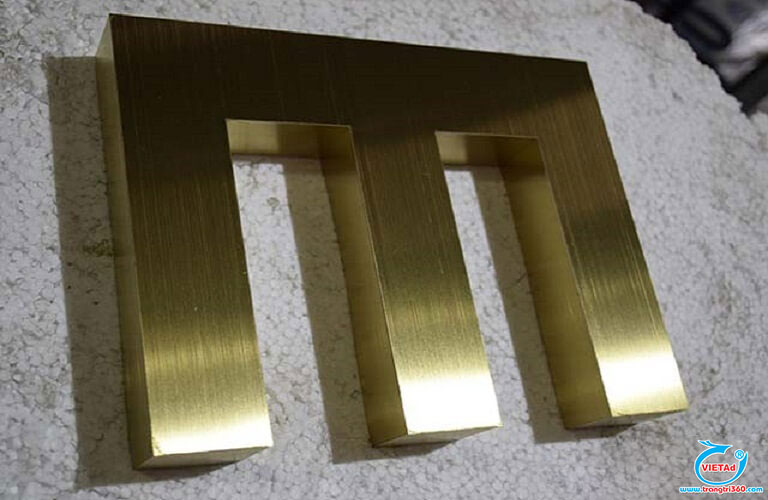 Nhân viên sẽ báo giá dịch vụ cắt chữ inox vàng thông qua email, zalo nếu quý khách yêu cầu