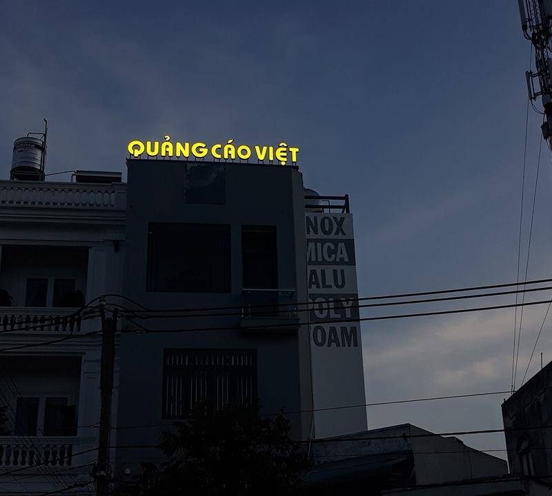 Báo Giá Thi Công Chữ Nổi Tòa Nhà Chuyên Nghiệp