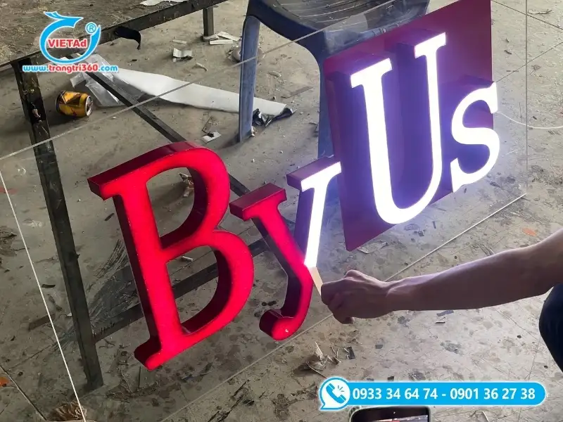 Thời gian làm bảng hiệu quảng cáo tại Quảng Cáo Việt chỉ từ 3 đến 7 ngày