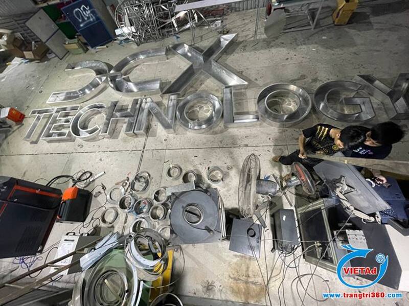 Quảng Cáo Việt - Địa chỉ gia công chữ nhôm Hàn Quốc