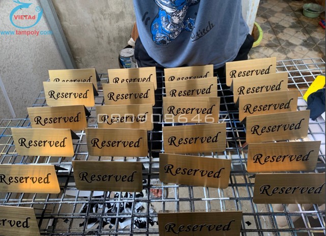 reserved sign