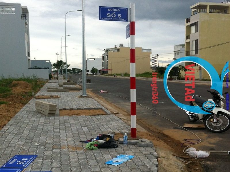 Chuyên Thi Công Làm Trụ Đường Bảng Tên Đường Đúng Chuẩn