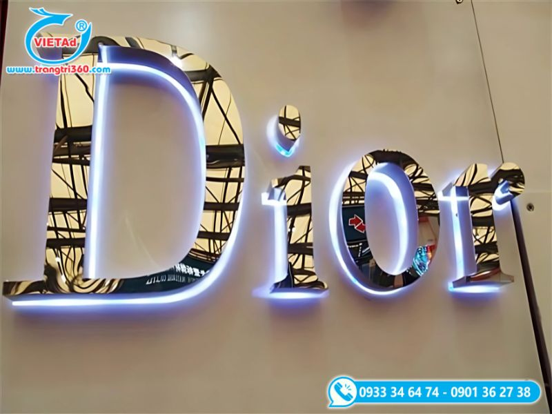 Inox vàng gương sang trong