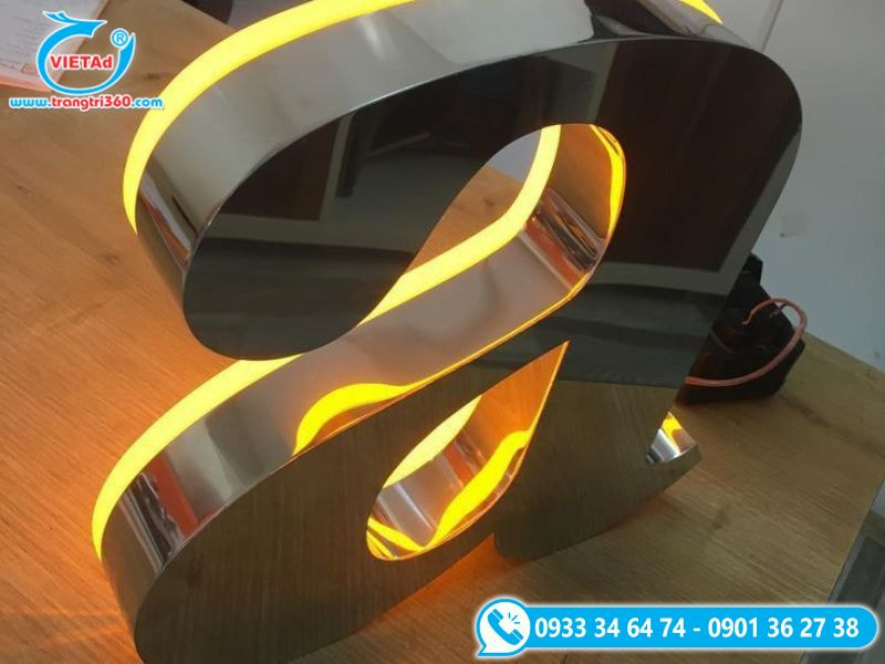 Gia công chữ inox Bà Rịa- Vũng Tàu