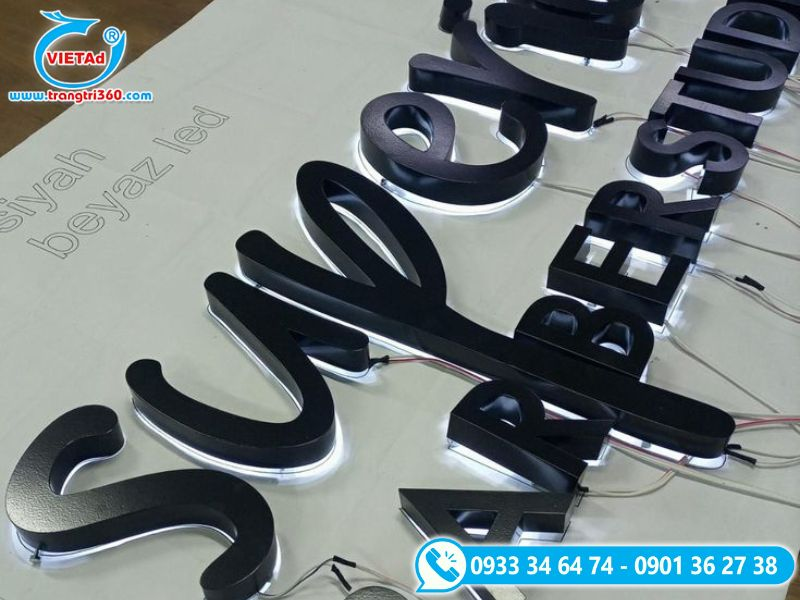 Gia công chữ inox Quy Nhơn