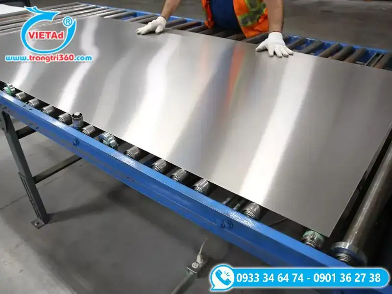 Chữ inox công ty gia công bằng inox cao cấp độ bền lên tới 20 năm
