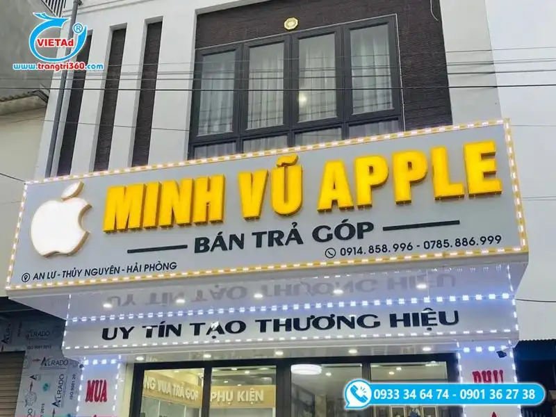 30+ Mẫu Bảng Hiệu Apple Thiết Kế Tối Giản, Đẹp, Sang Trọng - Ảnh 2