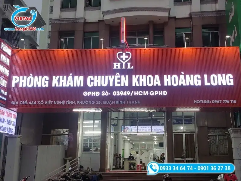 Gia Công Bảng Hiệu Bình Thạnh Giá Rẻ, Bền Đẹp, Chất Lượng - Ảnh 19