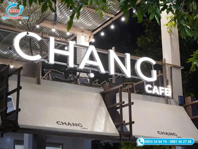 Chữ nổi mica xuyên sáng