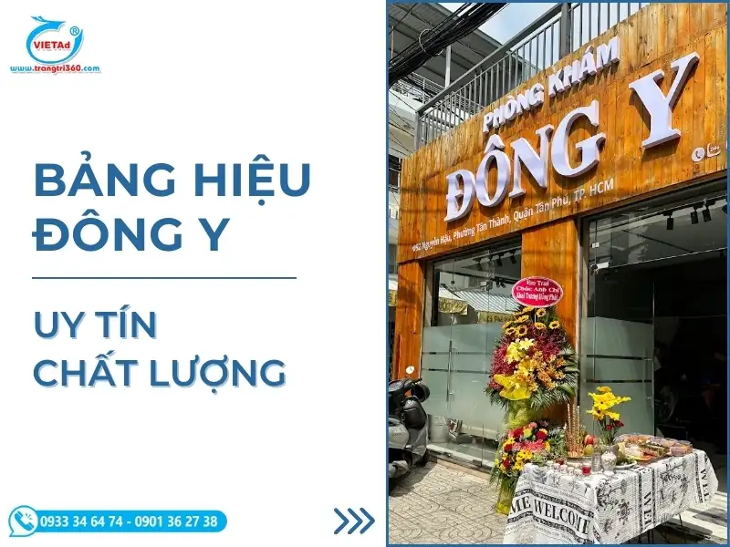 bảng hiệu đông y