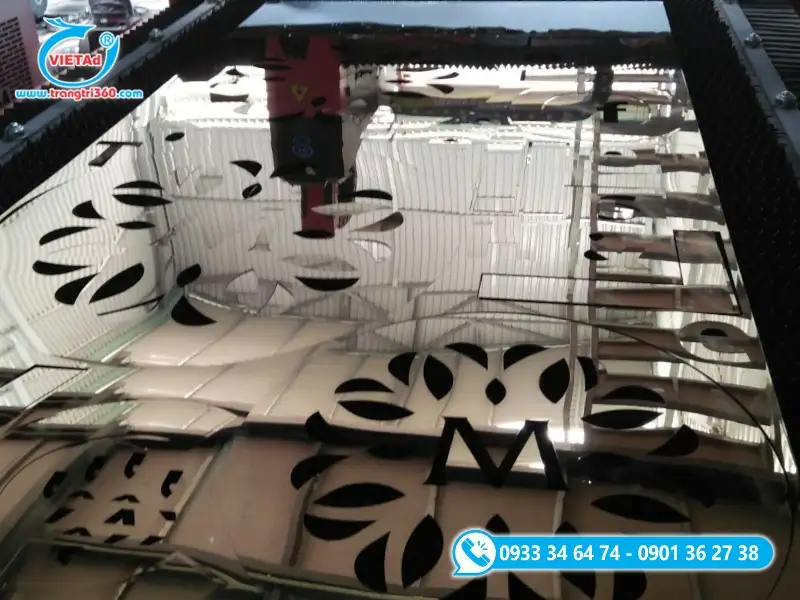 Cắt laser inox hoa văn theo bản vẽ