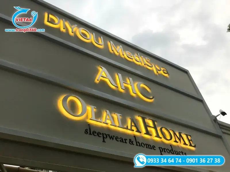 Quảng Cáo Việt chuyên gia công bảng hiệu quảng cáo chuyên nghiệp