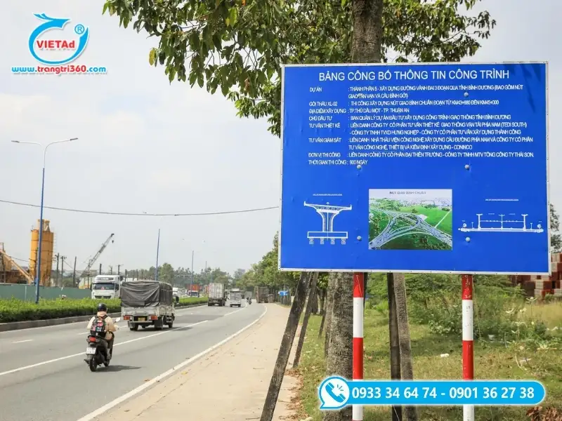 Bang rhieeuj công trình in UV trên alu đúng quy chuẩn