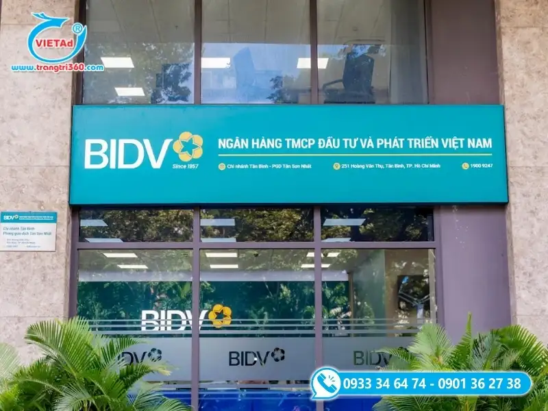 Thiết kế biển hiệu ngân hàng cần tuân thủ theo đúng quy định và nguyên tắc nhận diện