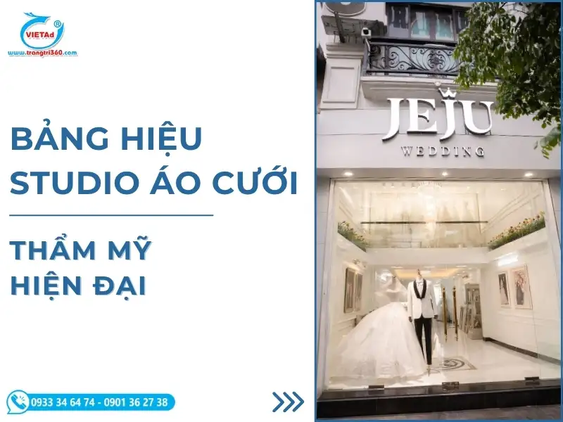 40+ Mẫu Bảng Hiệu Studio Áo Cưới Đẹp, Thiết Kế Hiện Đại
