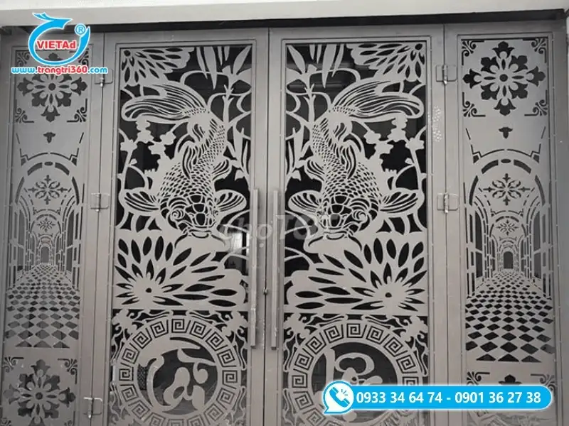Ứng dụng thiết tấm cắt CNC làm đồ trang trí nội thất và kiến trúc