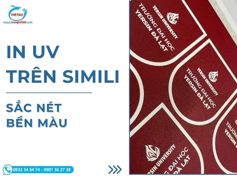 In UV Trên Simili Theo Yêu Cầu Sắc Nét, Giá Rẻ Tại Xưởng
